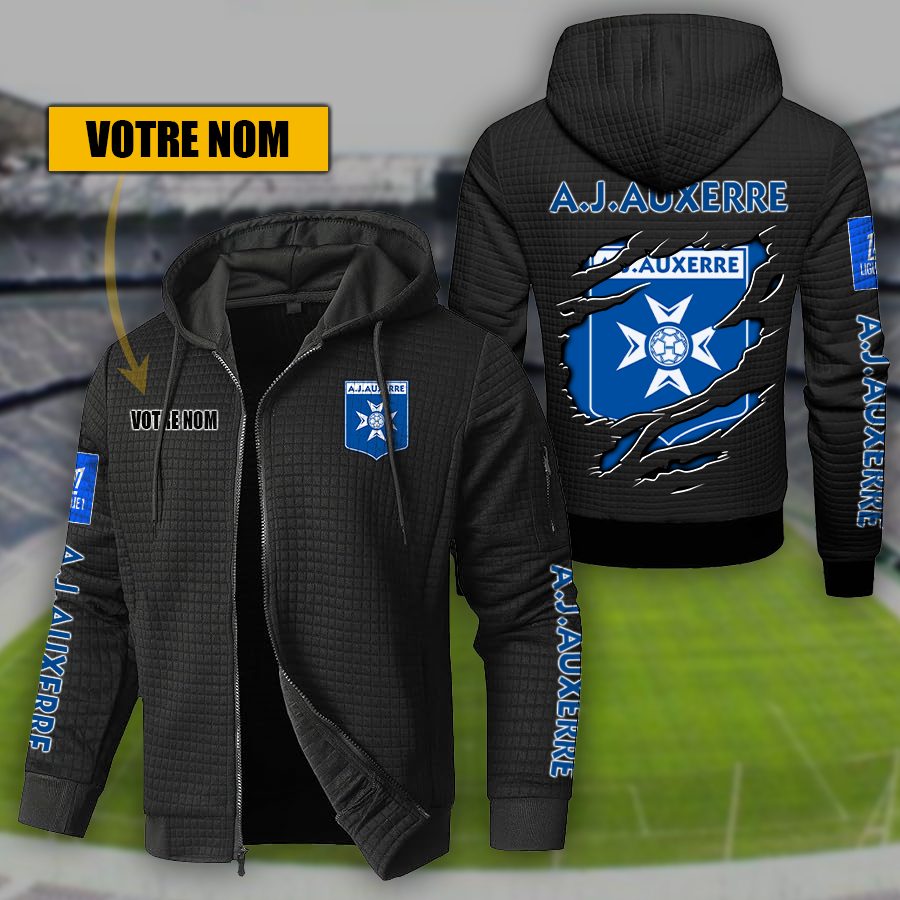AJ Auxerre – Hoodie de sport Édition spéciale avec nom personnalisé – Image 2