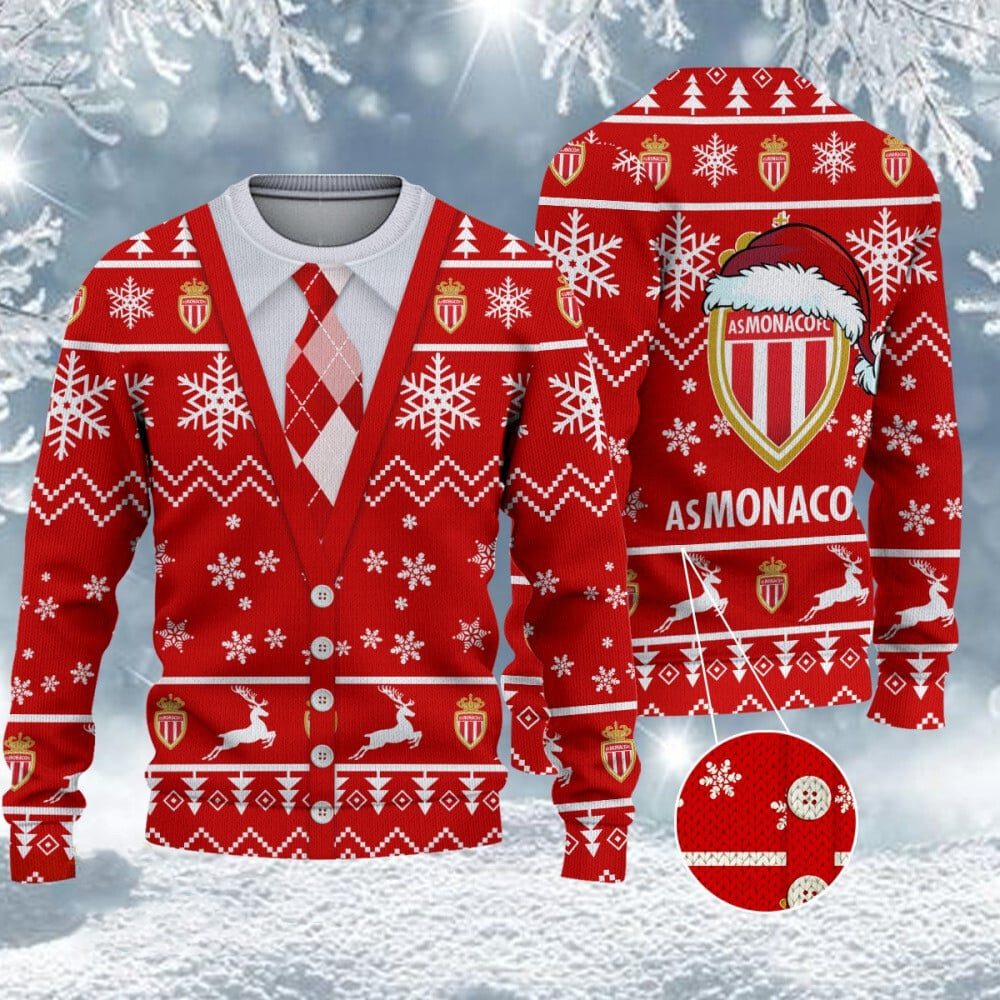 AS Monaco – Pull-over édition fan – Image 2