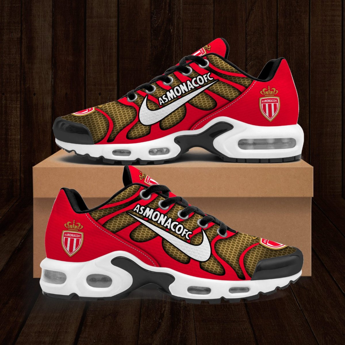 AS Monaco – Chaussures Air Max Plus Style sportif – Image 3
