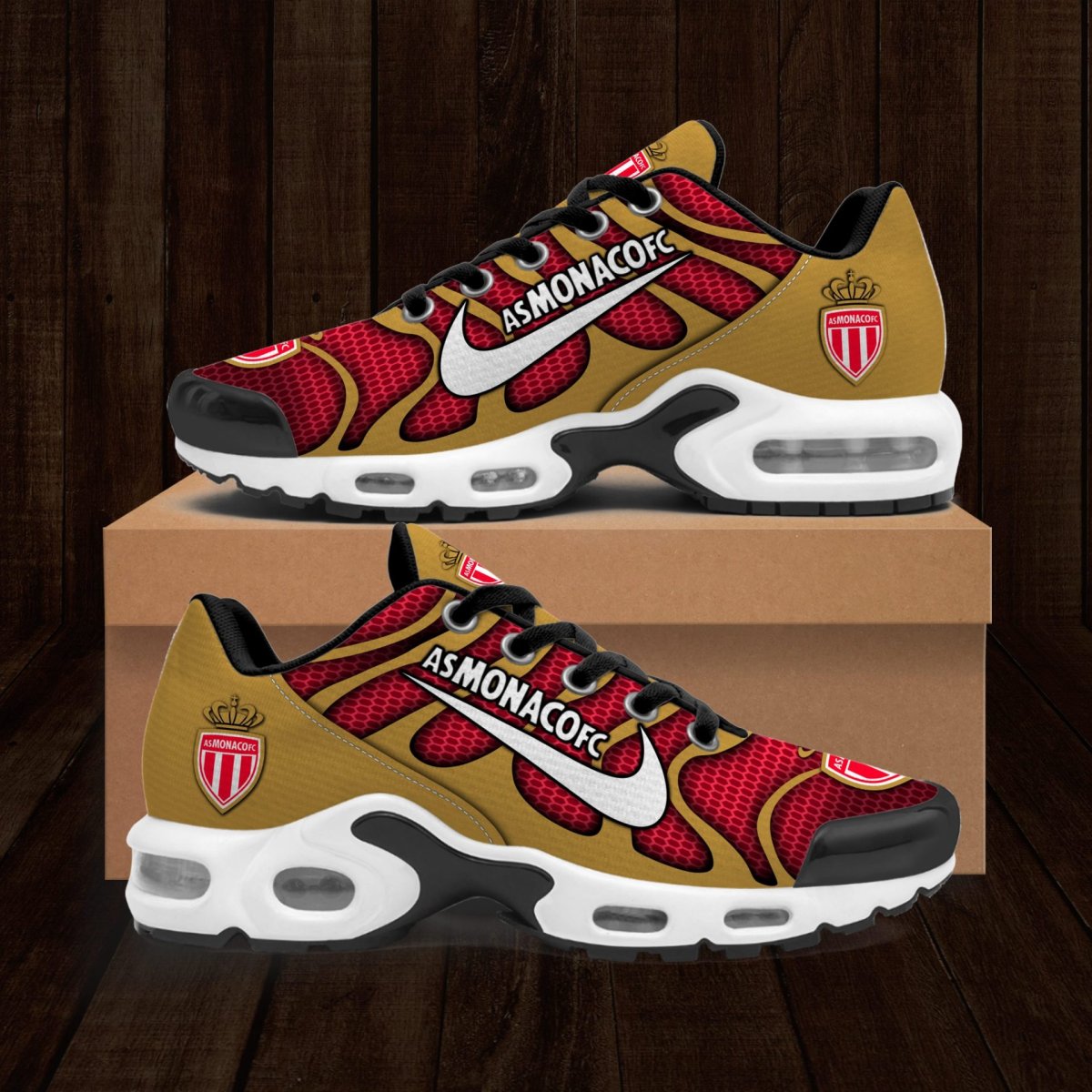 AS Monaco – Chaussures Air Max Plus Style sportif – Image 4