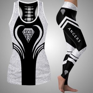 Angers SCO – Débardeur ajouré et Leggings Nouveau Design