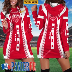 Dijon FCO – Robe hoodie femme Édition spéciale Avec Nom Personnalisé
