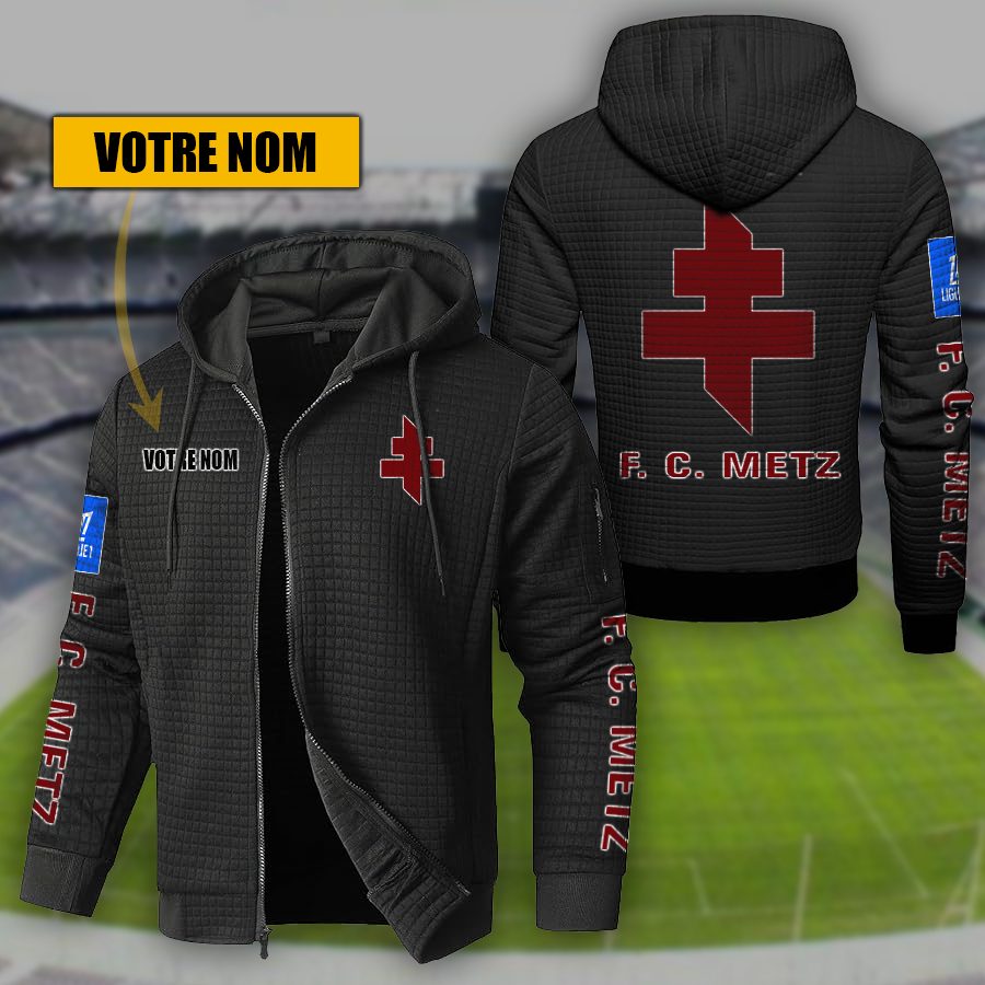 FC Metz – Hoodie de sport nouvelle version avec nom personnalisé – Image 2