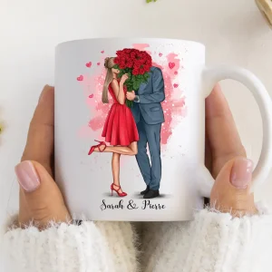Mug personnalisé couple – Tasse pour amoureux – Idée cadeau pour couple