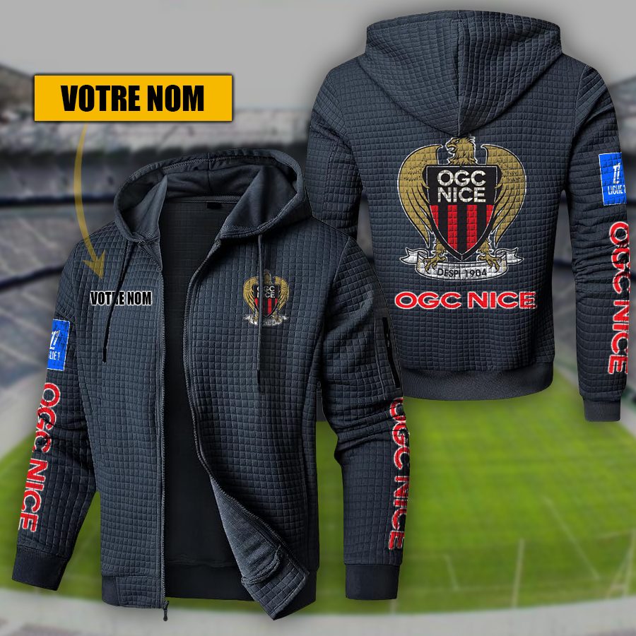 OGC Nice – Hoodie de sport nouvelle version avec nom personnalisé – Image 7