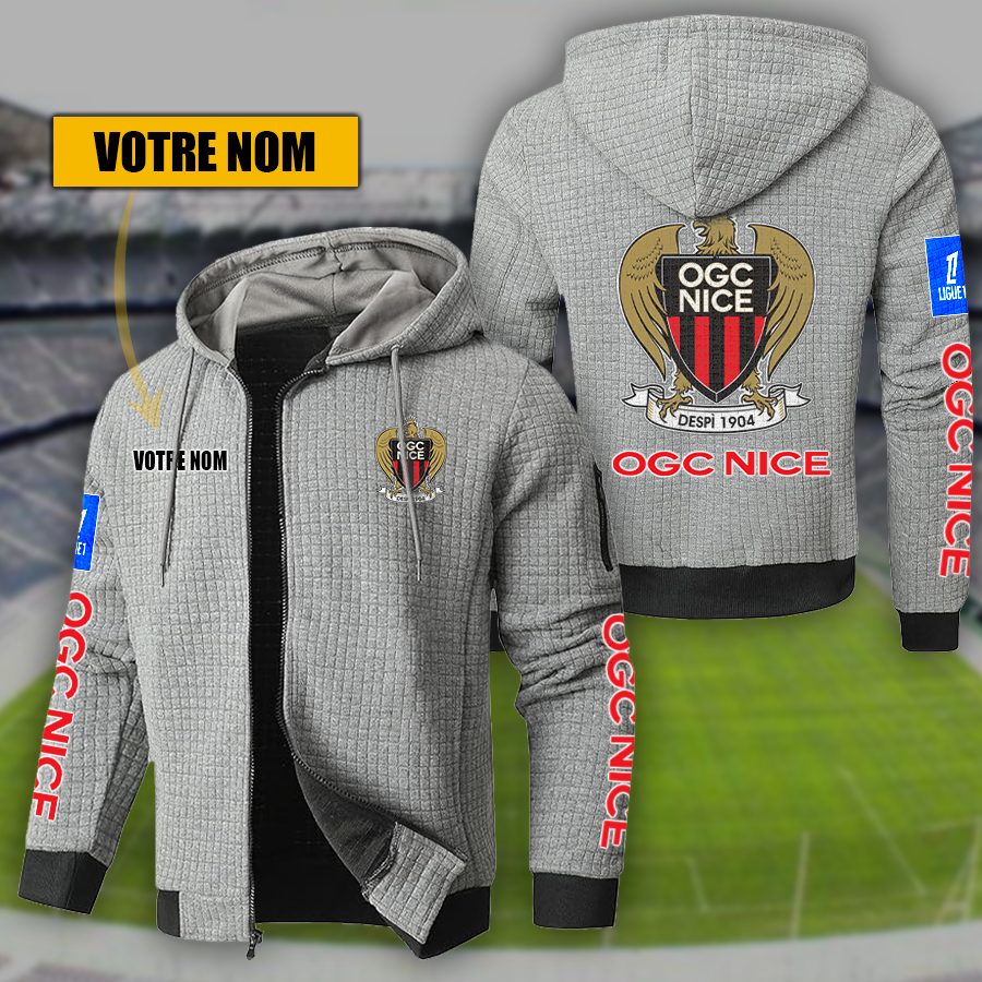 OGC Nice – Hoodie de sport nouvelle version avec nom personnalisé – Image 8