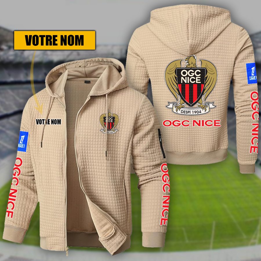 OGC Nice – Hoodie de sport nouvelle version avec nom personnalisé – Image 3