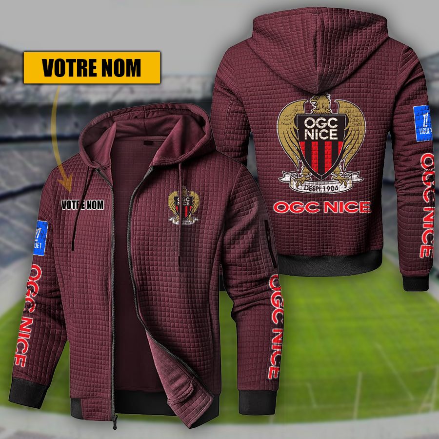 OGC Nice – Hoodie de sport nouvelle version avec nom personnalisé – Image 4