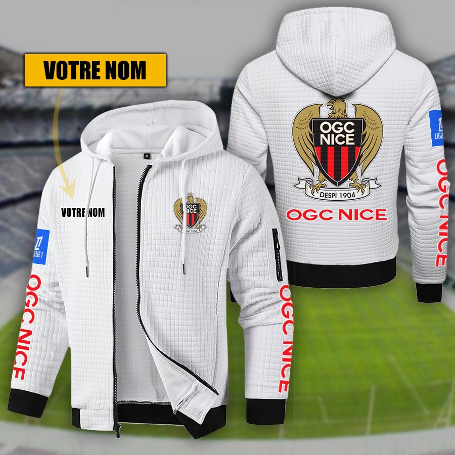 OGC Nice – Hoodie de sport nouvelle version avec nom personnalisé – Image 5