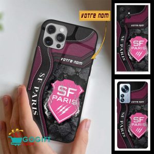 Étui pour téléphone Édition spéciale Stade Francais Avec Nom Personnalisé