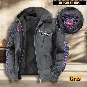 Hoodie en flanelle Toulouse FC Édition Limitée avec nom personnalisé