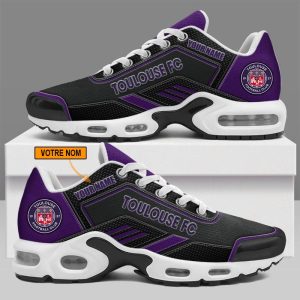 Toulouse FC – Chaussures Air Max Plus Nouveau style avec nom personnalisé